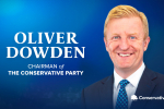 Party Chairman Oliver Dowden addresses Conservative Party Members