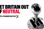 Get Britain out of neutral: Conservatives launch new billboard